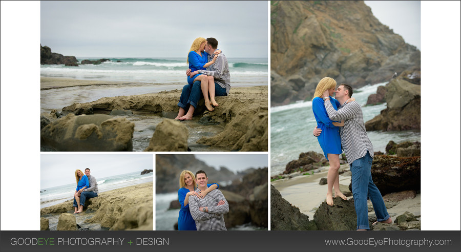 Pfeiffer Beach Big Sur Engagement Photos - Bethany and Eric - photos by Bay Area wedding photographer Chris Schmauch www.GoodEyePhotography.com 