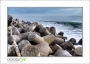 Seabright Beach - Waves Crashing on Cement Blocks, DSC_7455_HDR_web