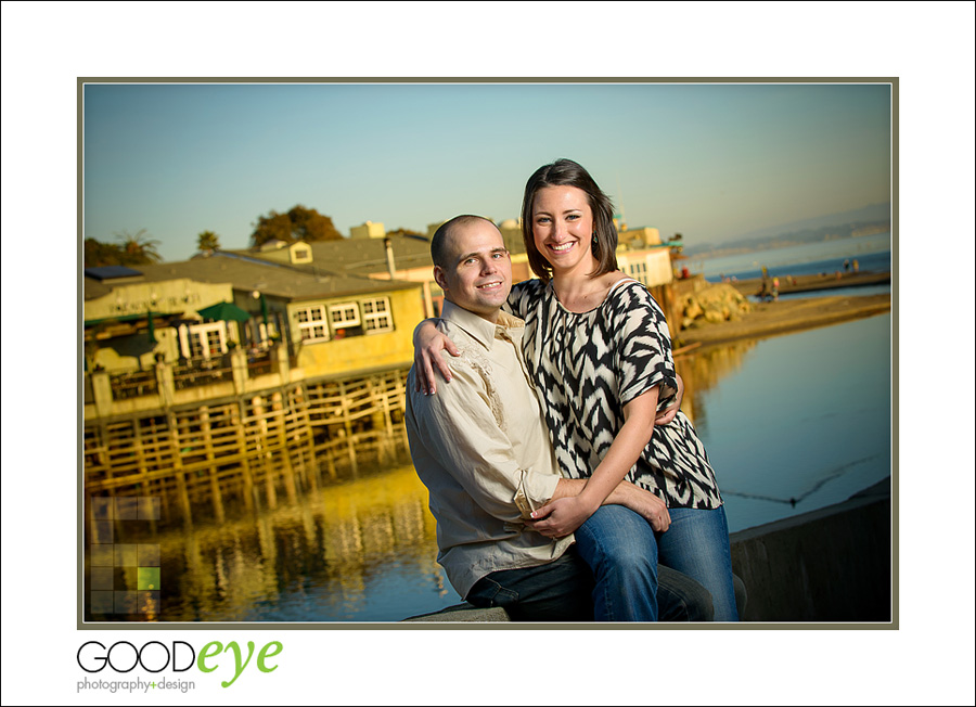 Capitola Beach Engagement Photos