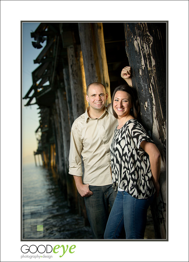 Capitola Beach Engagement Photos