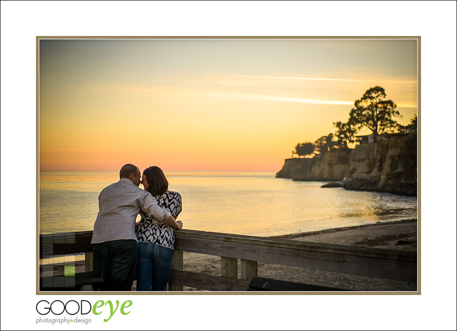 Capitola Beach Engagement Photos