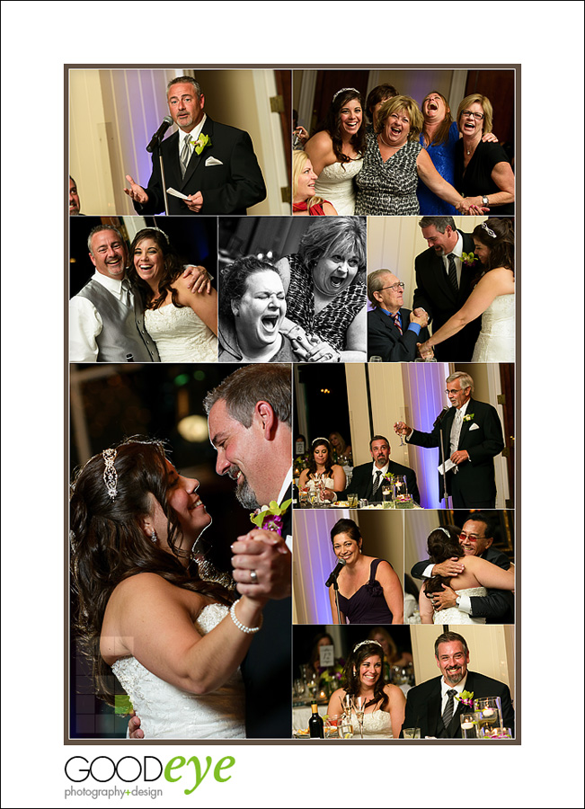 Toasts and First Dance - Eagle Ridge Wedding Photos