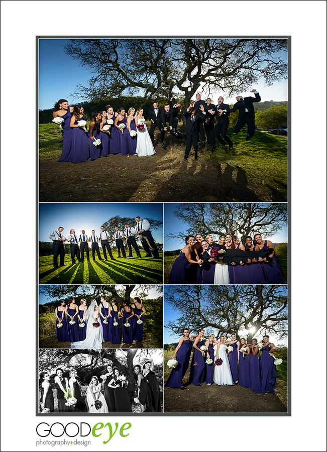 Bridal Party Portraits - Cinnabar Hills Golf Club Wedding Photos