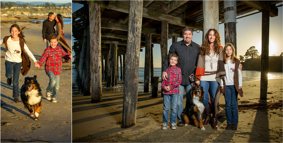 Capitola Family Portraits in a Well-Designed Album