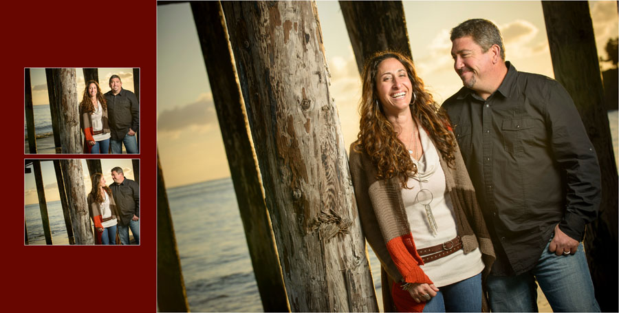 Capitola Family Portraits in a Well-Designed Album