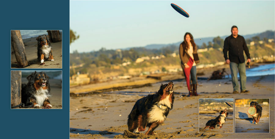 Capitola Family Portraits in a Well-Designed Album