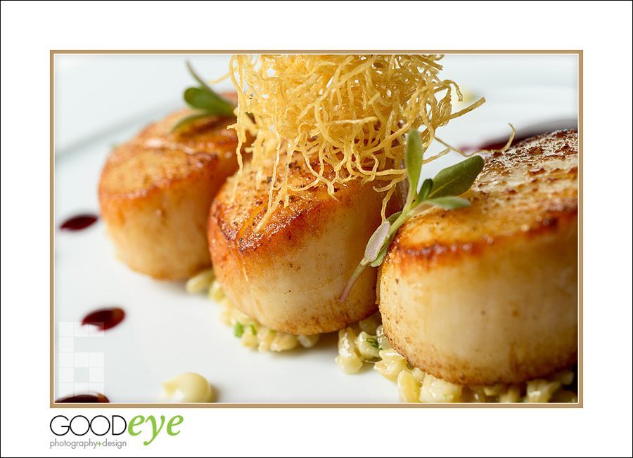 Scallops - Food Photos - by Bay Area food photographer Chris Schmauch