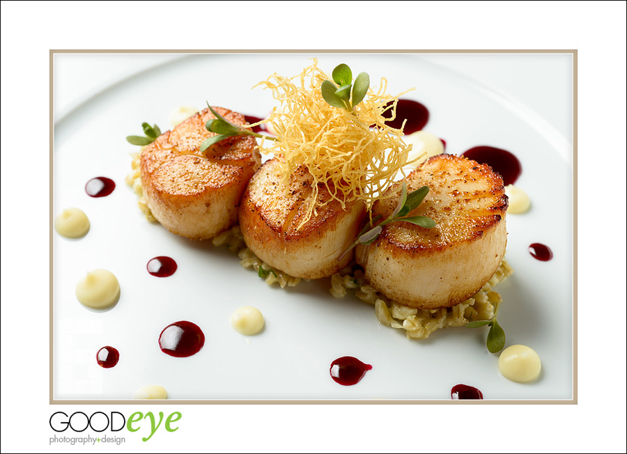 Scallops - Food Photos - by Bay Area food photographer Chris Schmauch