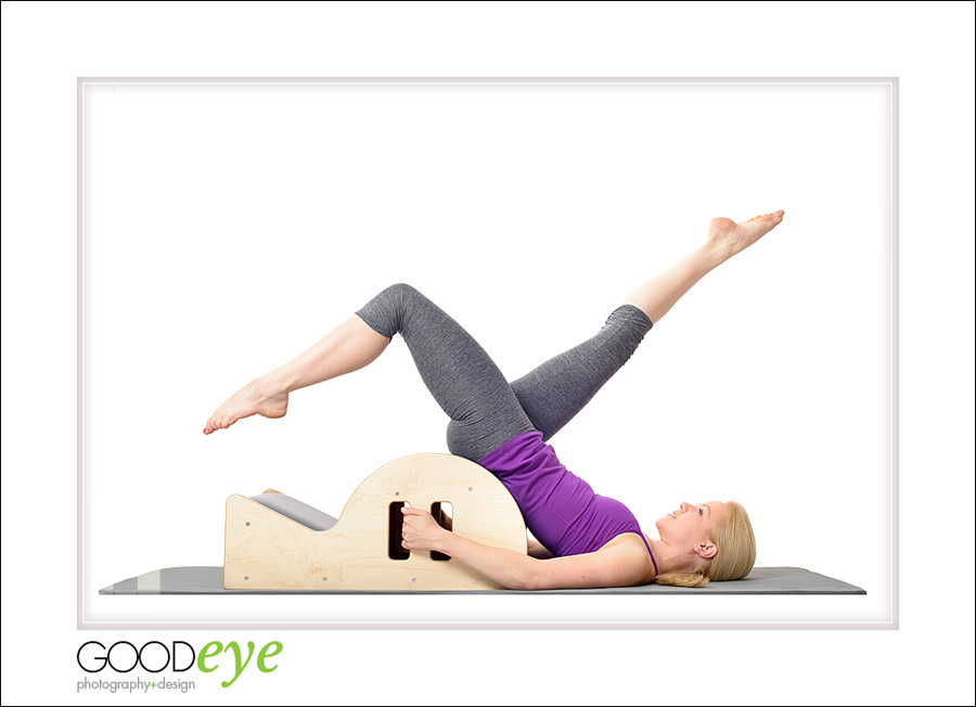 Pilates Fitness Photos on a Mat - By Bay Area Portrait Photographer Chris Schmauch