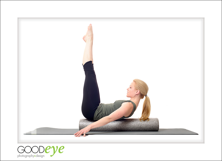 Pilates Fitness Photos on a Mat - By Bay Area Portrait Photographer Chris Schmauch