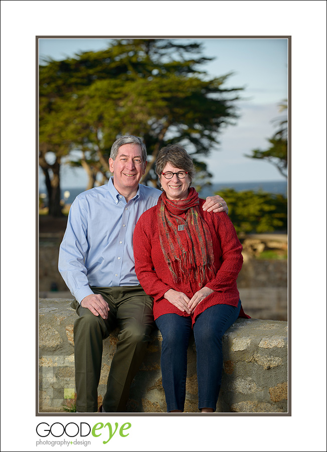 Pacific Grove Couples Portrait Photos for a Magazine
