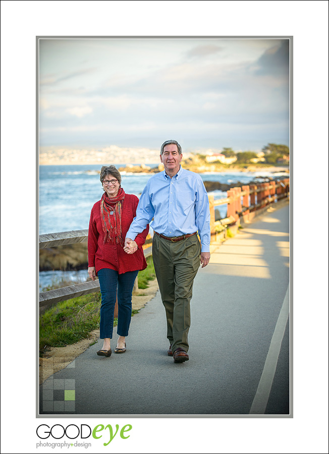 Pacific Grove Couples Portrait Photos for a Magazine