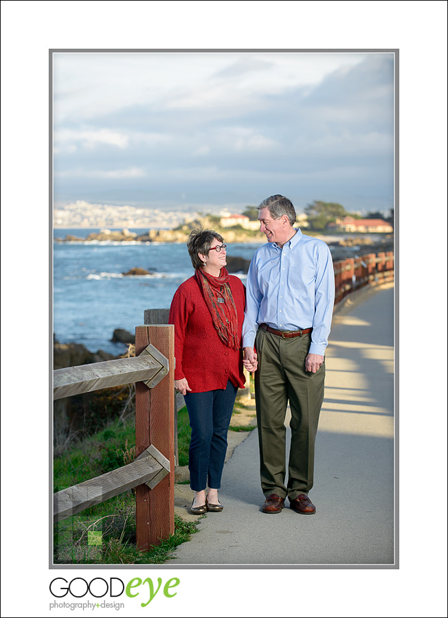 Pacific Grove Couples Portrait Photos for a Magazine