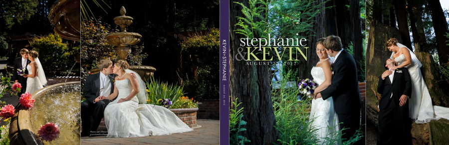 Felton Guild Wedding Photos - Album Layout - by Bay Area Wedding Photographer Chris Schmauch