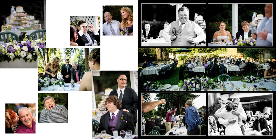 Felton Guild Wedding Photos - Album Layout - by Bay Area Wedding Photographer Chris Schmauch