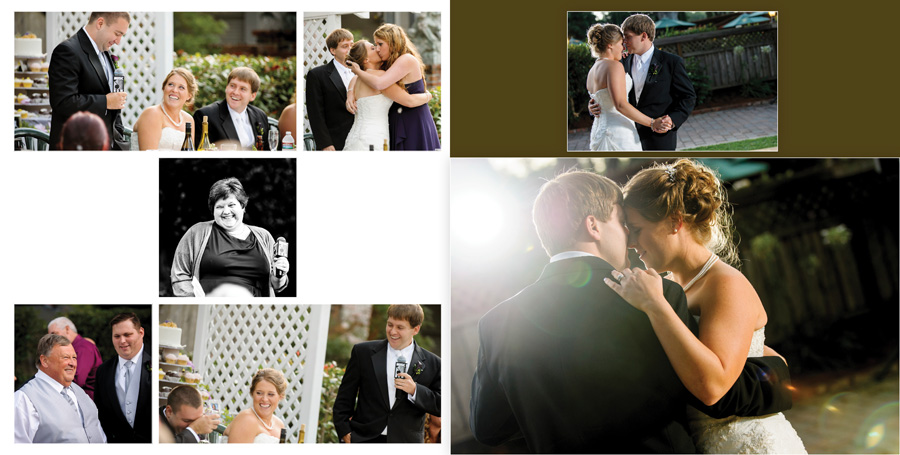 Felton Guild Wedding Photos - Album Layout - by Bay Area Wedding Photographer Chris Schmauch