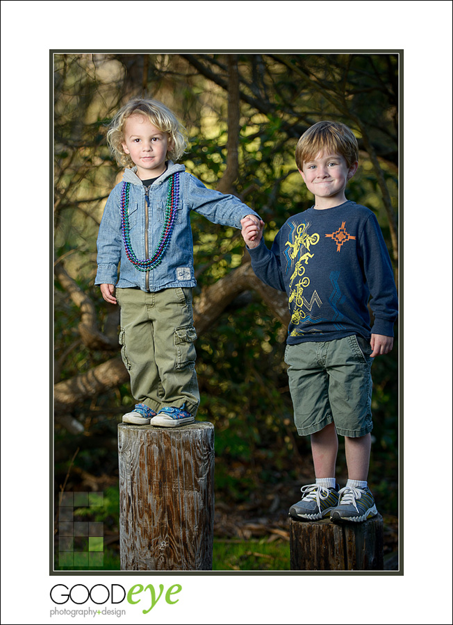 Hidden Beach Aptos Family Photos