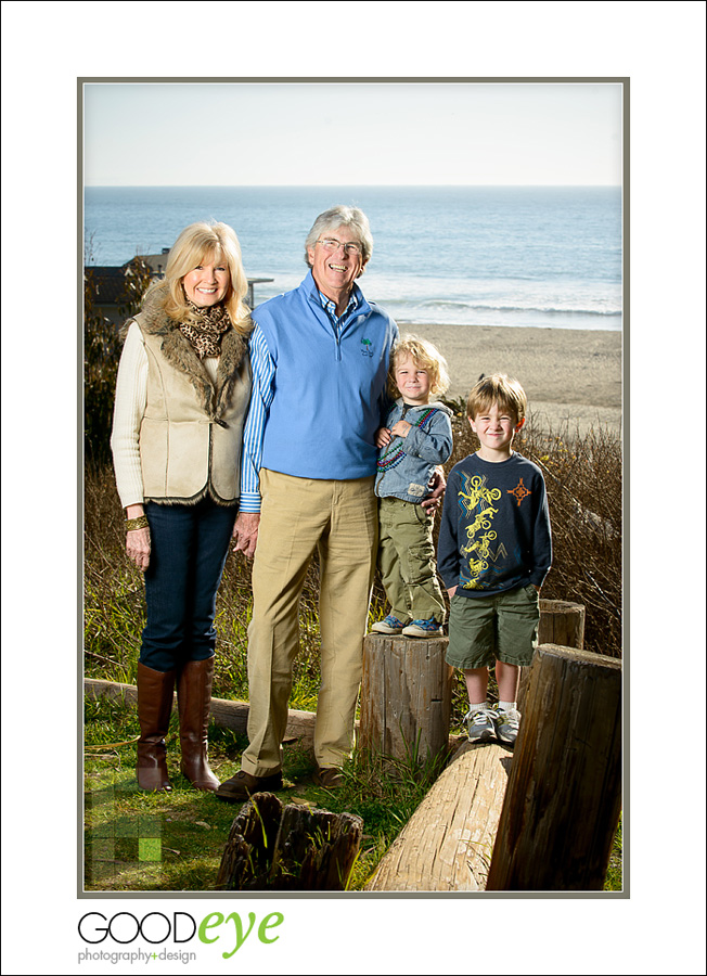 Hidden Beach Aptos Family Photos
