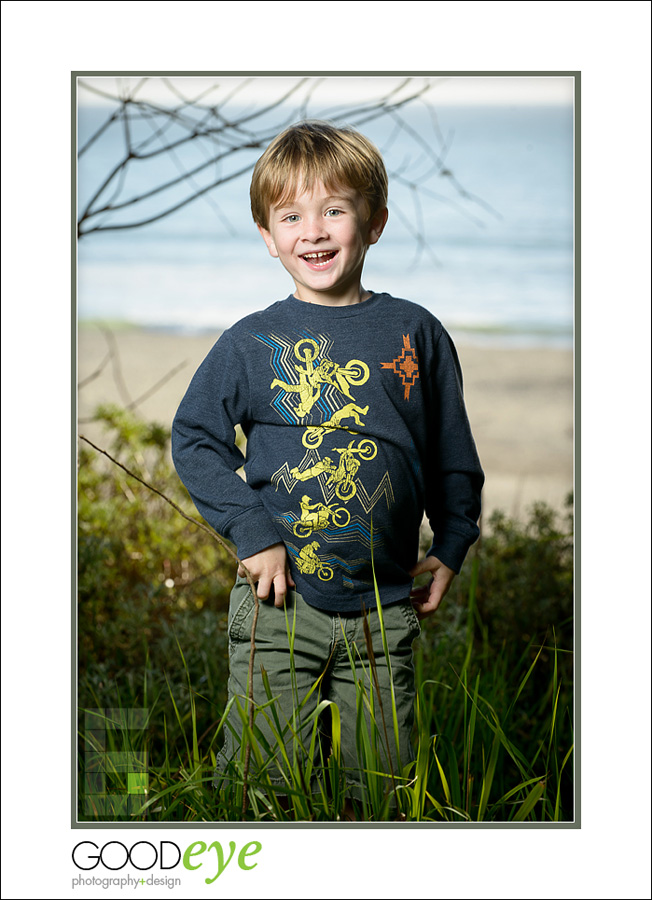 Hidden Beach Aptos Family Photos