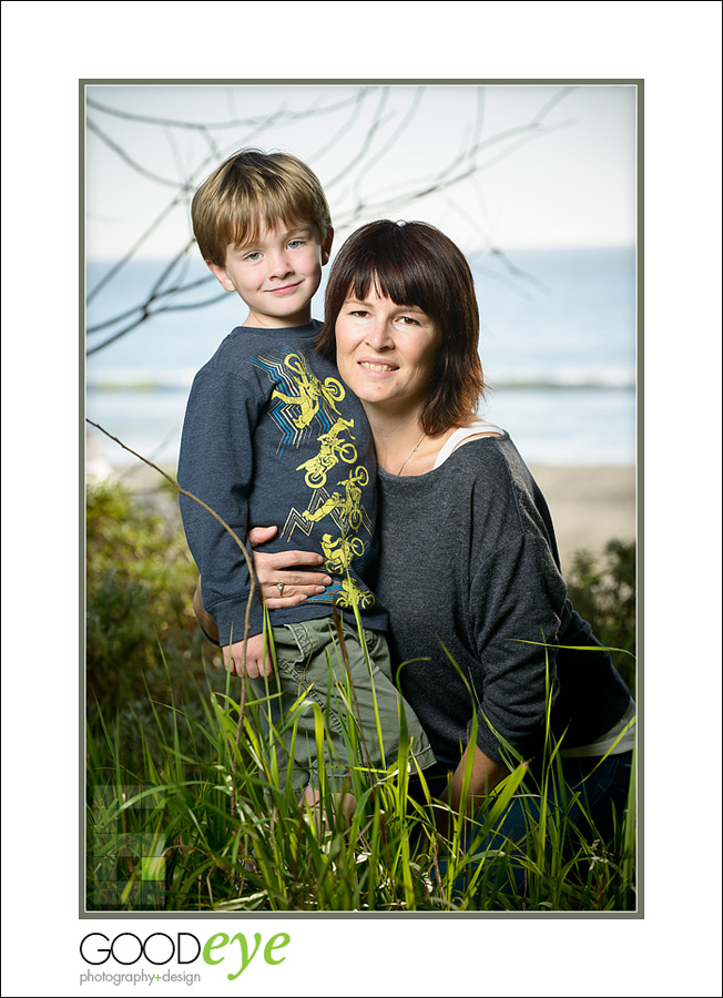 Hidden Beach Aptos Family Photos