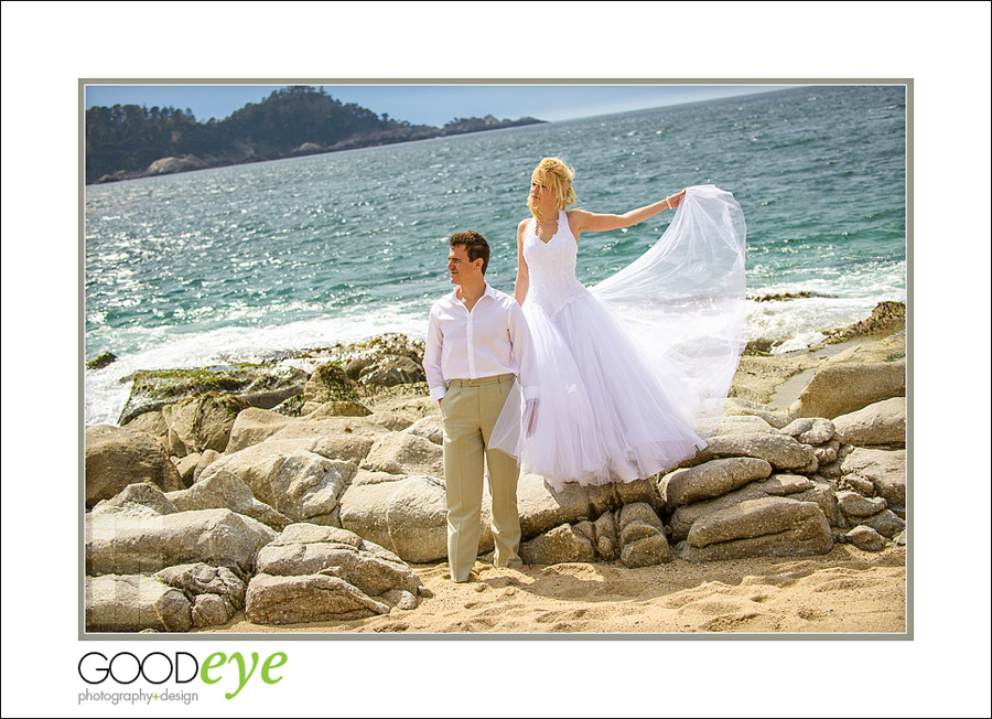 Carmel Elopement Wedding Photos