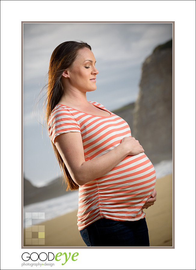 Santa Cruz Maternity Photos - Panther Beach - Tyler + Katie