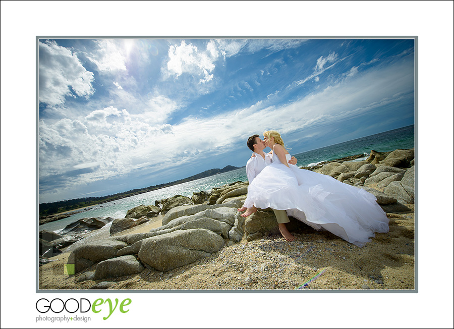 Carmel Elopement Wedding Photos