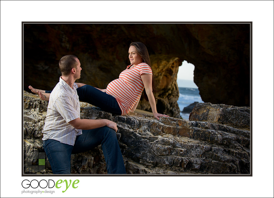 Santa Cruz Maternity Photos - Panther Beach - Tyler + Katie