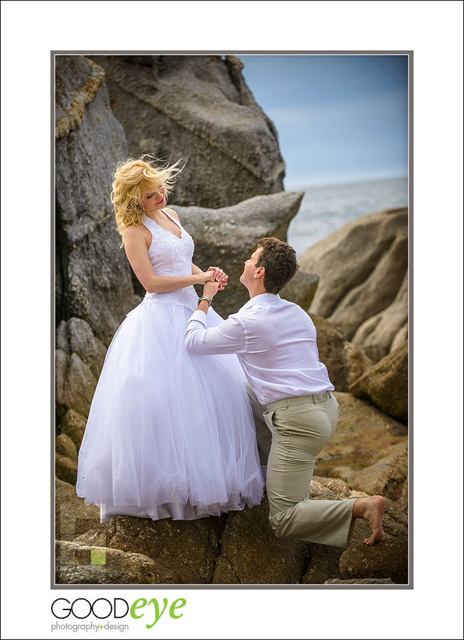 Carmel Elopement Wedding Photos