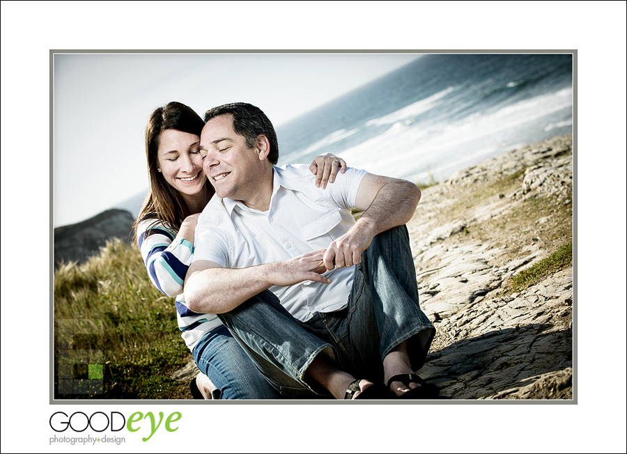 Santa Cruz Beach Engagement Photos