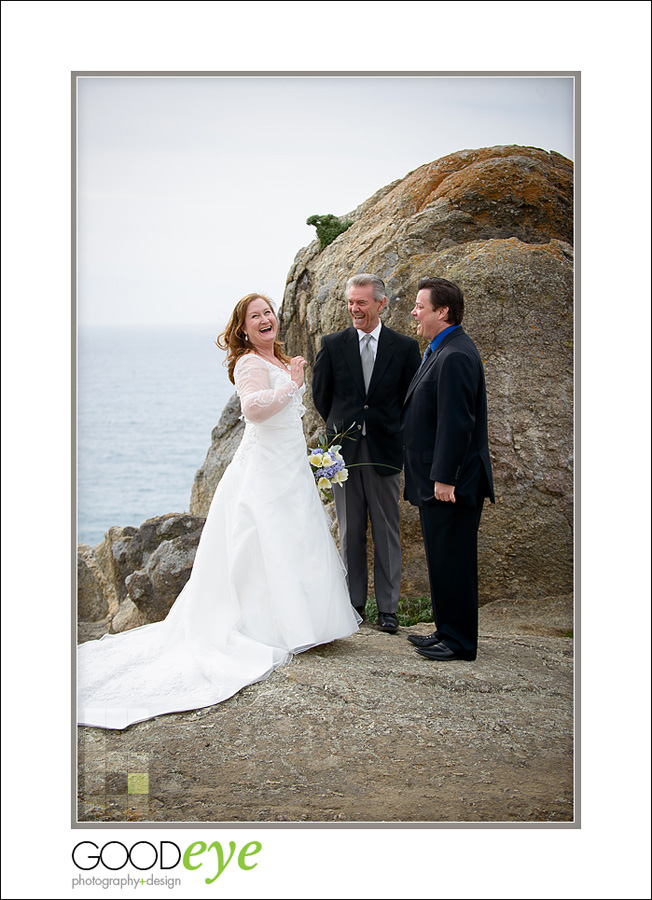 Wedding Rock - Carmel elopement photos