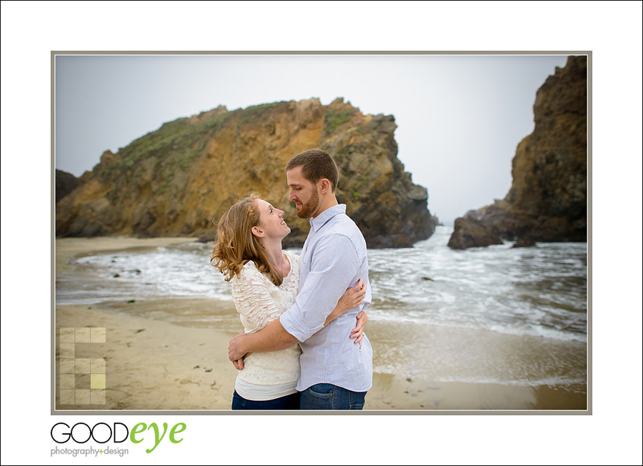 Pfeiffer Beach - Big Sur Engagement Photos - Sarah and Anthony