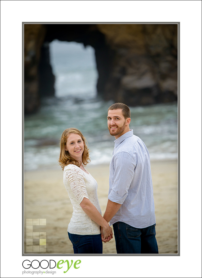 Pfeiffer Beach - Big Sur Engagement Photos - Sarah and Anthony