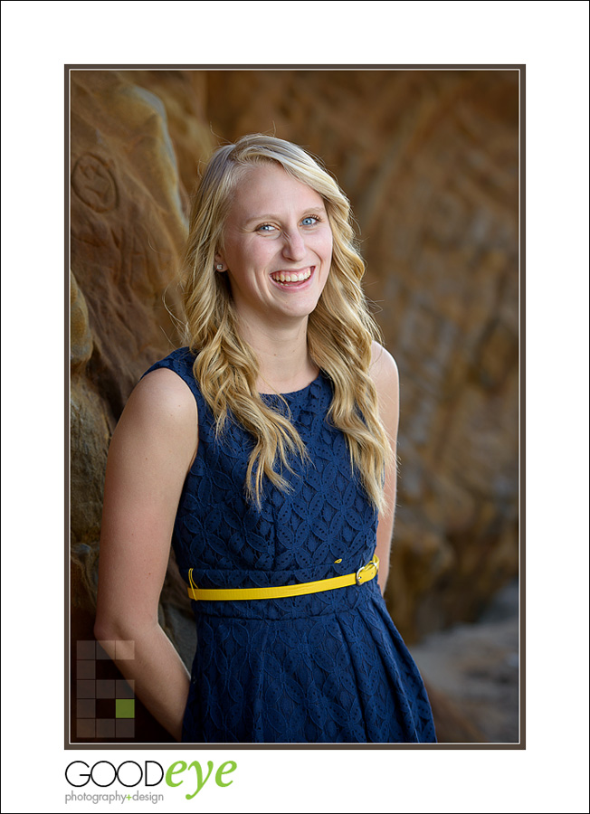 High School Senior Portraits - Panther Beach - Santa Cruz - Emily R