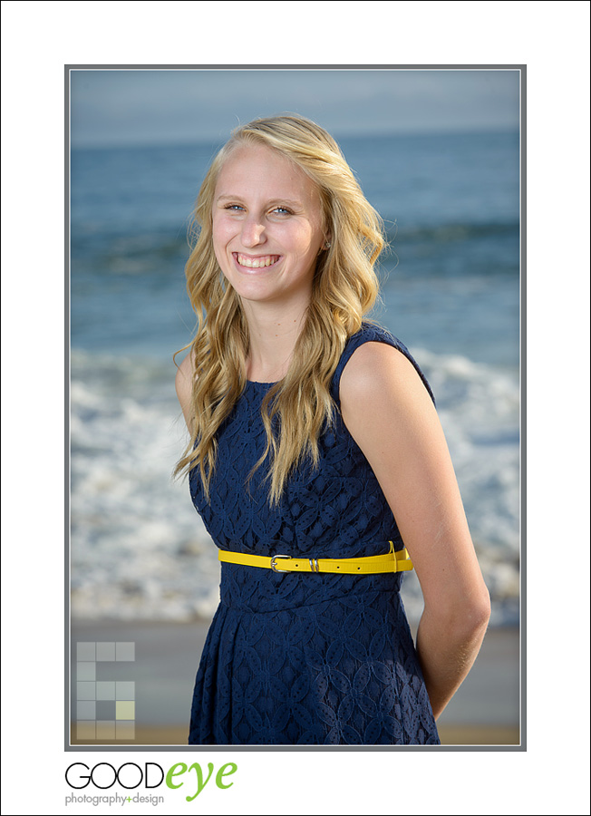 High School Senior Portraits - Panther Beach - Santa Cruz - Emily R