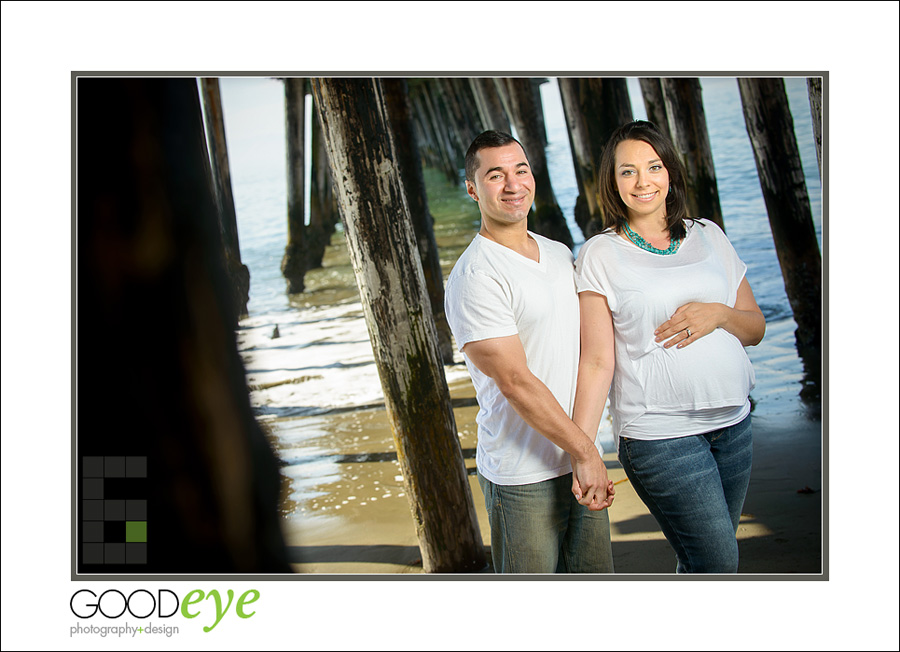 Capitola Beach Maternity Photos