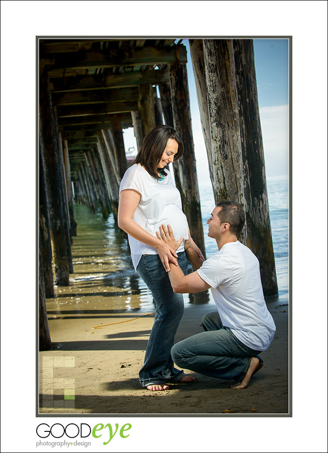 Capitola Beach Maternity Photos