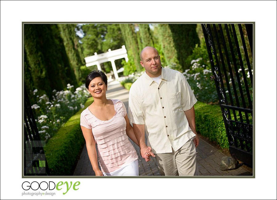 Villa Montalvo Engagement Photos - by Bay Area Wedding Photographer Chris Schmauch