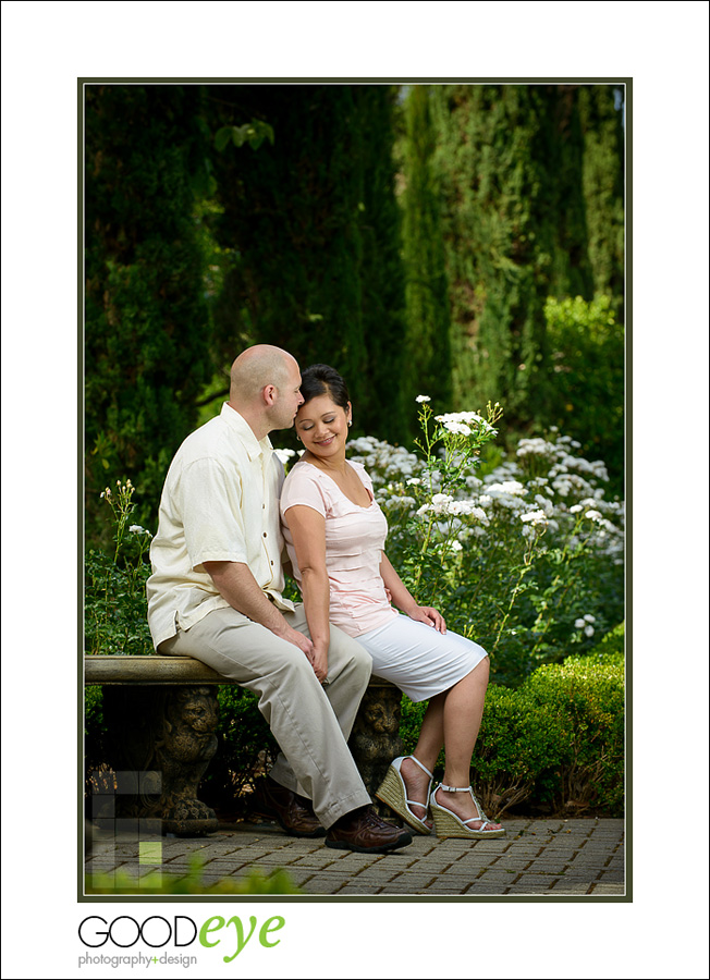 Villa Montalvo Engagement Photos - by Bay Area Wedding Photographer Chris Schmauch