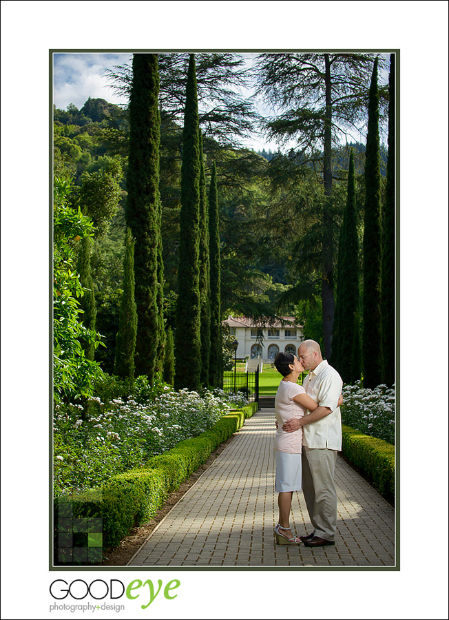 Villa Montalvo Engagement Photos - by Bay Area Wedding Photographer Chris Schmauch