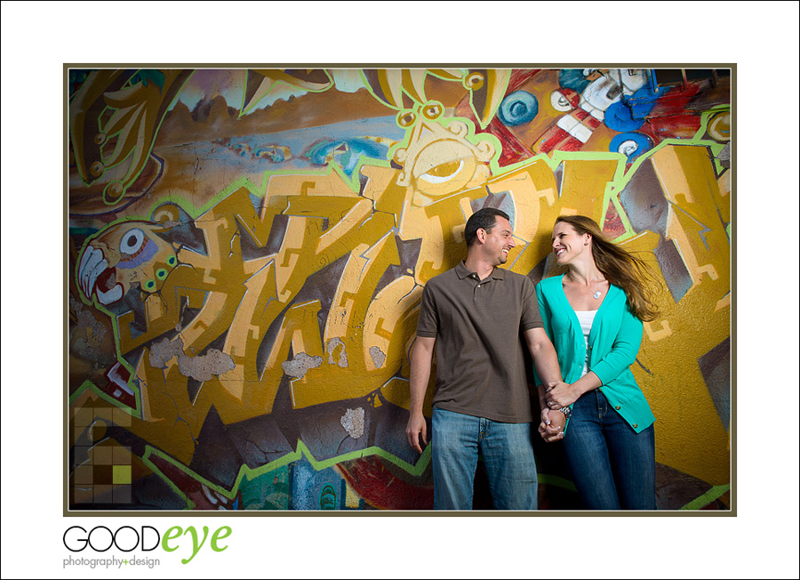 Engagement Photos in the San Francisco Mission District and Palace of Fine Arts