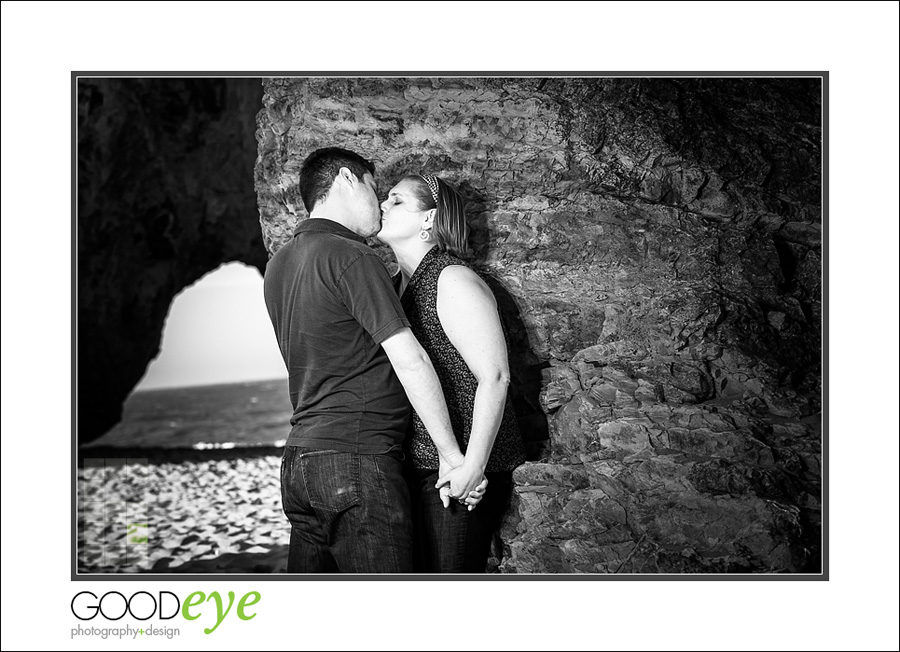 PAnther Beach Engagement Photos - Alexis + Adam - by Bay Area Wedding Photographer Chris Schmauch