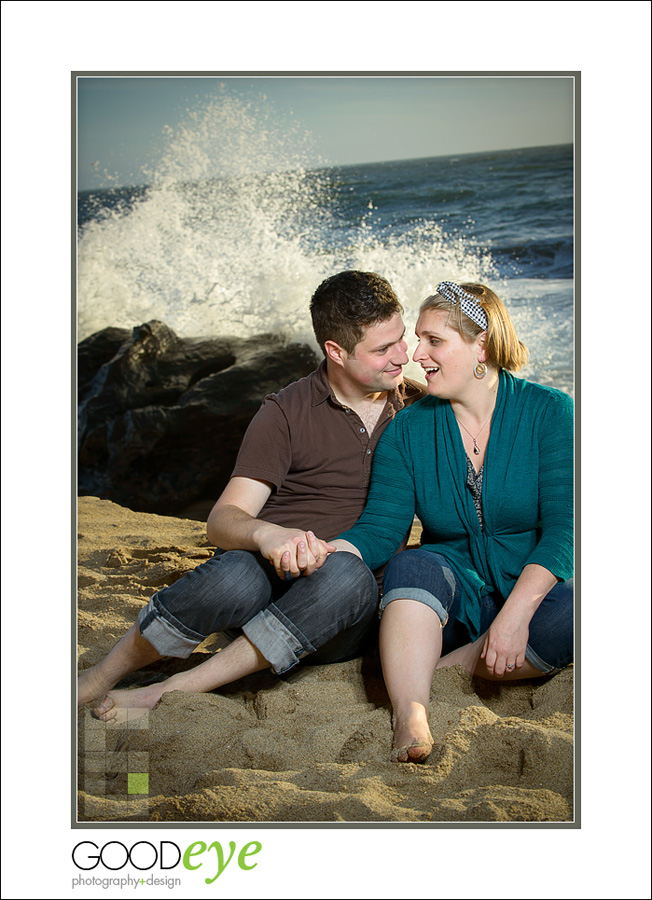 PAnther Beach Engagement Photos - Alexis + Adam - by Bay Area Wedding Photographer Chris Schmauch