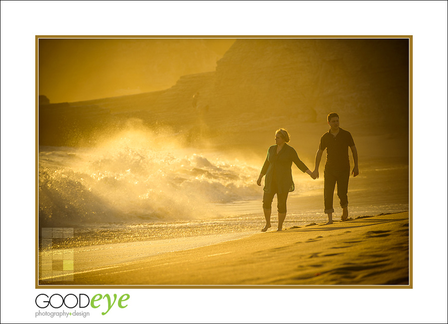 PAnther Beach Engagement Photos - Alexis + Adam - by Bay Area Wedding Photographer Chris Schmauch