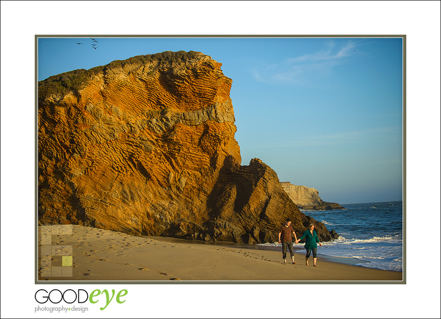 PAnther Beach Engagement Photos - Alexis + Adam - by Bay Area Wedding Photographer Chris Schmauch