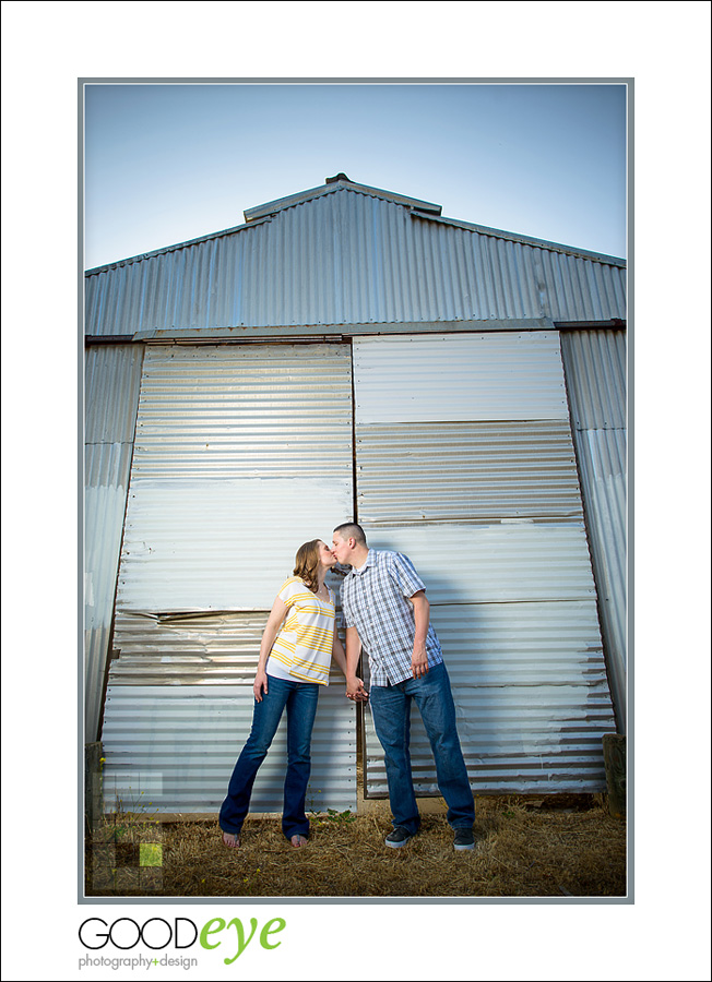 Coyote Creek Trail - Morgan Hill Engagement Photos - Urban Decay, Barn, Fields at Sunset