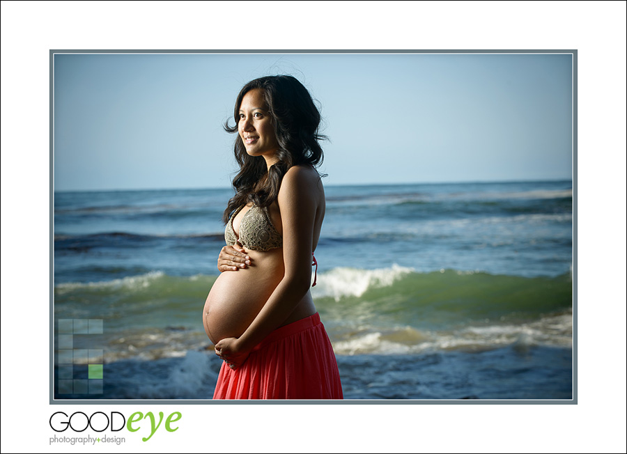 Santa Cruz Maternity Photos - Four Mile Beach - Digi and Phil