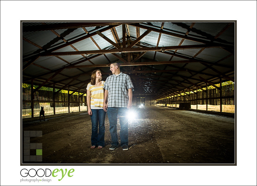 Coyote Creek Trail - Morgan Hill Engagement Photos - Urban Decay, Barn, Fields at Sunset