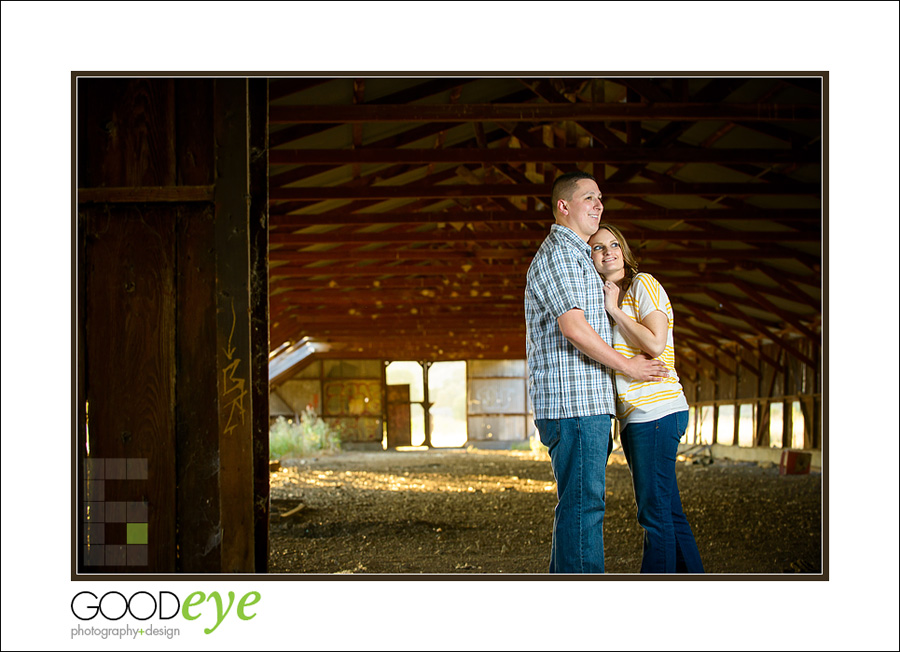 Coyote Creek Trail - Morgan Hill Engagement Photos - Urban Decay, Barn, Fields at Sunset