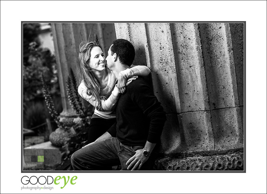 Engagement Photos in the San Francisco Mission District and Palace of Fine Arts